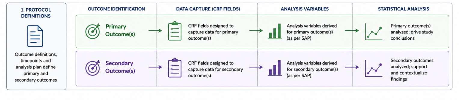 Primary and Secondary Outcomes