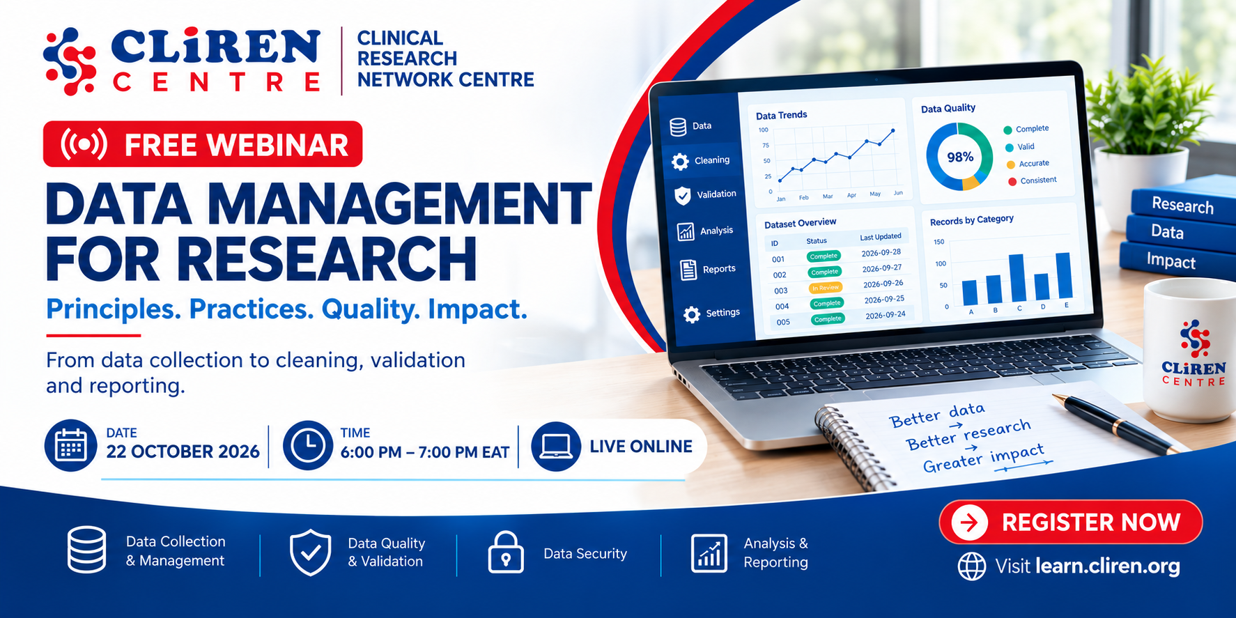 Data Management for research webinar